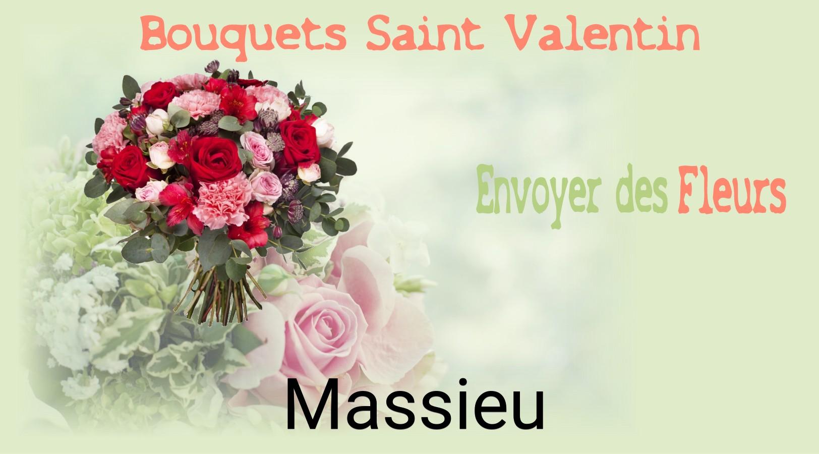 Roses de Saint-Valentin livrées à Massieu